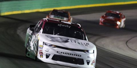 Tyler Reddick hadn’t led a lap in his previous 14 races this season but led a race-high 66 laps Saturday night.