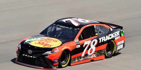 Martin Truex Jr. topped the speed chart at 188.613 mph in Saturday's final "Happy Hour" practice at Las Vegas.