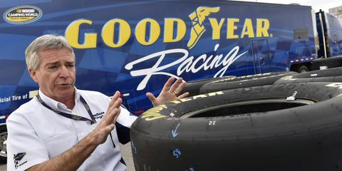 Goodyear's Greg Stucker hopes having two tire compounds for the All-Star Race will increase passing and strategy.