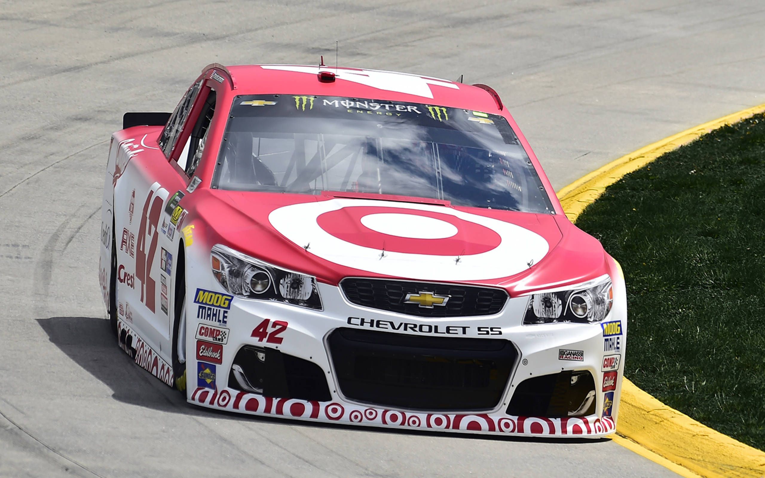 Qualifying Rainout Gives Kyle Larson Monster Energy NASCAR Cup Series ...