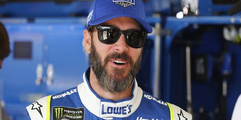 Jimmie Johnson will start at the rear of the field Sunday at Texas.