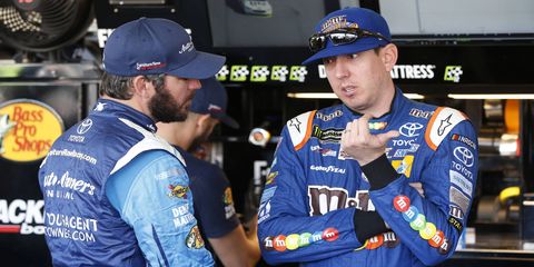 Martin Truex Jr. and Kyle Busch are still the NASCAR championship favorites after Friday at Homestead-Miami Speedway.