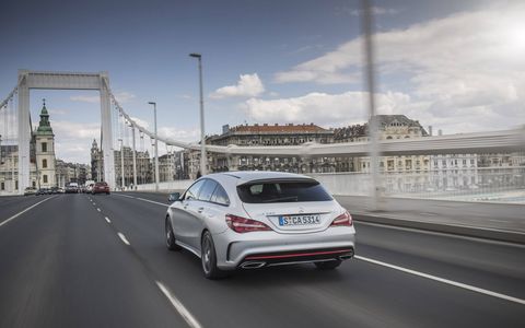 For the US-market wish list: The CLA250 Shooting Brake available overseas. Gorgeous