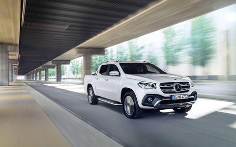 The X Class hopes to launch Mercedes Benz into the pickup market with the rugged reputation of their commercial line.