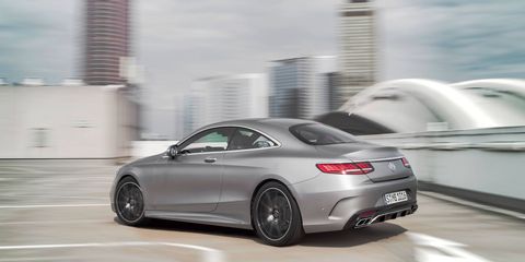 Inside and outside the 2018 Mercedes-Benz S560 Coupe and Cabriolet.