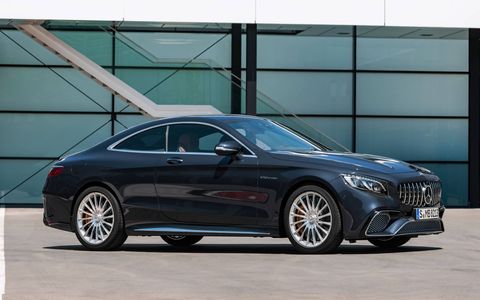 Inside and outside the 2018 Mercedes-AMG S65 Coupe and Cabriolet, which get fresh looks but retain their torquey 6.0-liter V12s.