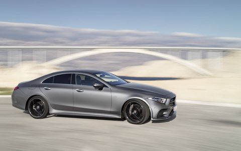 The 2019 Mercedes-Benz CLS comes with a new turbocharged I6 providing 362 hp as opposed to 329 in the previous model and 369 lb-ft of torque as opposed to 354 lb-ft.
