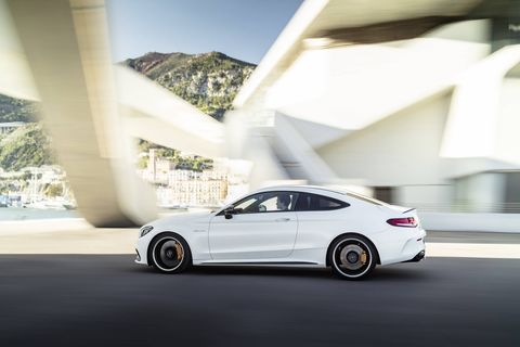The 2019 Mercedes-AMG C63 and C63 S will make 469 hp and 503 hp, respectively, using the same 4.0-liter twin-turbo V8.