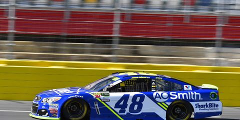 Sights from the NASCAR action at Charlotte Motor Speedway, Friday Oct. 6, 2017