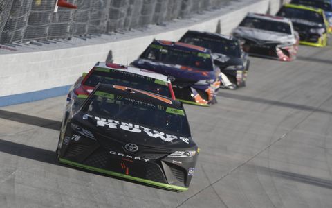 Sights from the NASCAR action at Dover International Speedway, Sunday Oct. 1, 2017