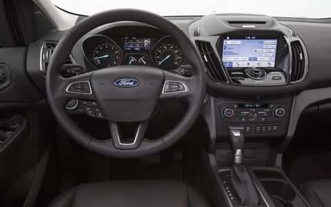 The redesign also brings improved cupholders, two new storage bins and a larger center armrest. An all-new steering wheel includes easy-to-work buttons for audio and climate controls, and a new swing-bin glove box provides easier access to stored items.
