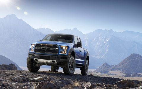 The 2017 Ford Raptor was unveiled on Monday in Detroit. The truck is expected to be available in late 2016.