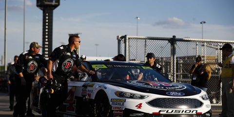 Sights from the NASCAR action at Kansas Speedway, Friday Oct. 20, 2017.