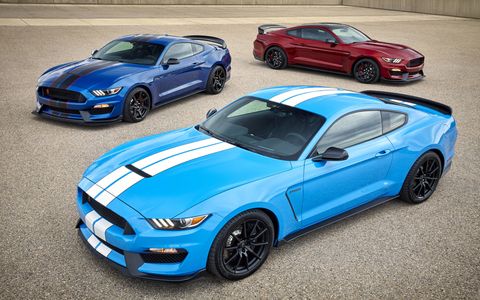 The 2017 Shelby GT350 brings three new colors and the choice of either the available Electronics Package or a Convenience Package.