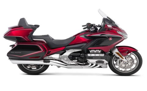 A lot of cool tech goes into Honda's halo Gold Wing motorcycle.