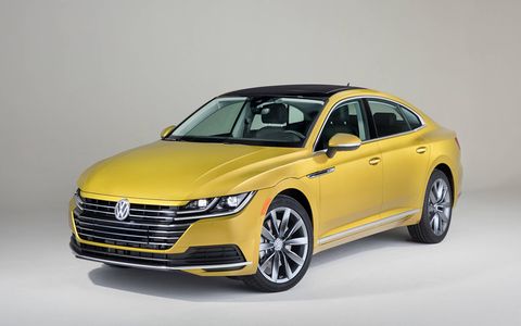 Volkswagen took the wraps off the Arteon at the 2018 Chicago Auto Show, with sales scheduled to start in the second half of 2018.