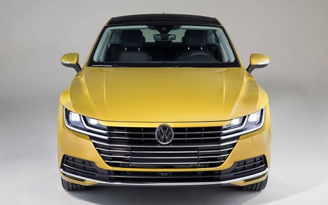 Volkswagen took the wraps off the Arteon at the 2018 Chicago auto show, with sales scheduled to start in the second half of 2018.