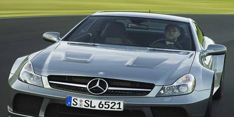 09 Mercedes Benz Sl65 Amg Black Series Uber Sl Limited Edition Amg Supercoupe To Replace Five Year Old Slr