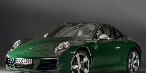 The Irish green paint dates back to early 911s in the 1960s.
