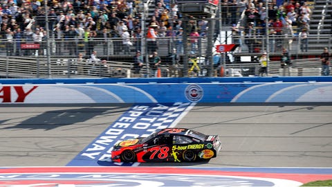 Martin Truex Jr Scores Dominating Nascar Cup Win At Auto Club Speedway