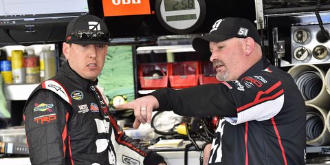 Kyle Busch says it's important to race his own equipment so he can work with new hires like crew chief Mike Hillman Jr.