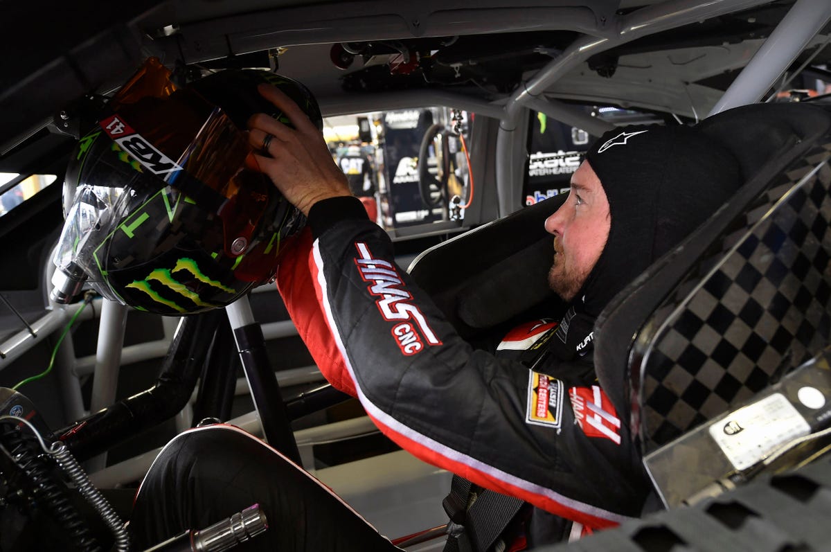 Nascar Driver Kurt Busch Gets Ford Gt Surprise To Cheer Him Up After Vegas Wreck