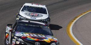 The NASCAR race at Phoenix on Sunday produced a thrilling finish but a familiar winner.