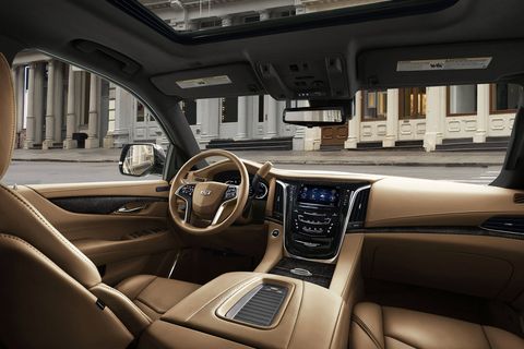 The 2018 Cadillac Escalade comes in base, Luxury, Premium Luxury, Platinum.