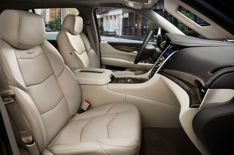 escalade cadillac interior