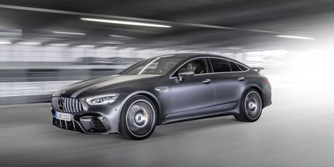 For the launch of the AMG GT four-door coupe, Mercedes will offer a special edition with extra interior and exterior badging.