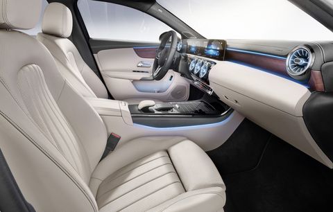 The 2019 Mercedes-Benz A-Class debuts a new multimedia system the company says is a “new era for connectivity.” Mercedes calls it MBUX.