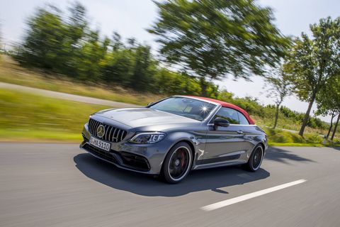 All of the above - with no roof! The Mercedes-AMG C 63 Cabriolet.