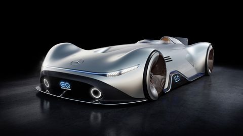 Mercedes debuted the EQ Silver Arrow concept during Monterey car week, an electric car inspired by the W 125 record setter of 1937.