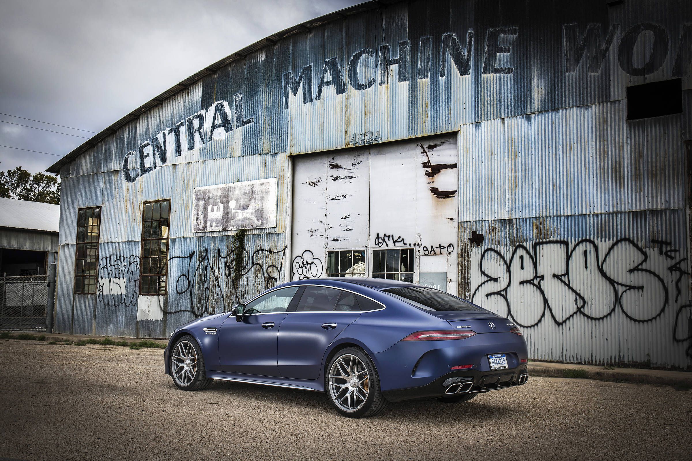 Gallery 2019 Mercedes Amg Gt In Matte Blue