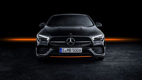 The 2020 Mercedes-Benz CLA-Class made its world premiere at the Consumer Electronics Show in Las Vegas.