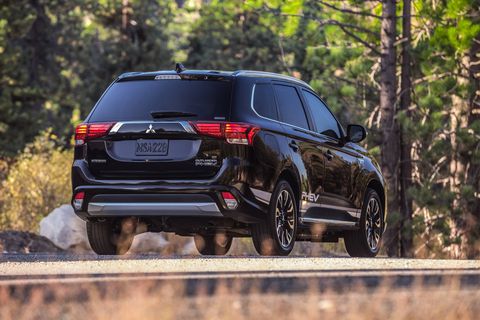 The 2018 Mitsubishi Outlander PHEV GT S-AWC starts at $41,615, including destination charges.