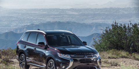 The 2018 Mitsubishi Outlander PHEV GT S-AWC starts at $41,615, including destination charges.