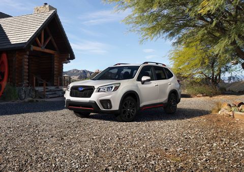 For 2019 Subaru makes its Eyesight driver assist features standard across the line on the new Forester.
