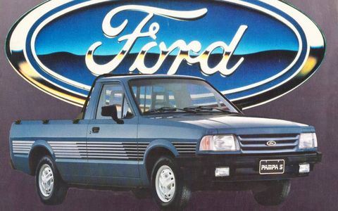 the pampa was based on the corcel and del rey models you know the ford corcel and the ford del rey
