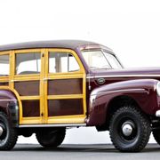 This 1946 Ford Marmon-Herrington Super Deluxe station wagon is a rare 4x4 conversion.