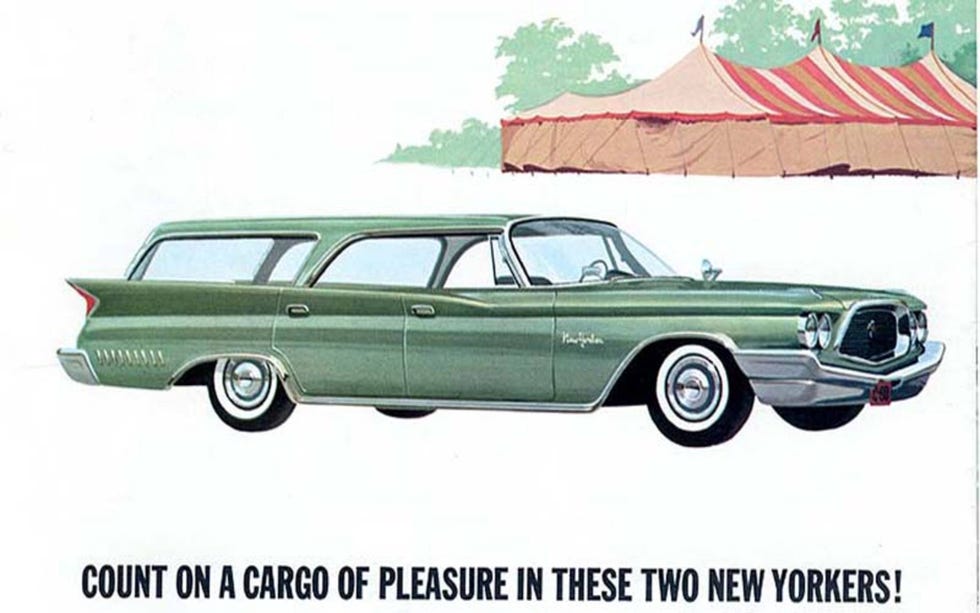 Original Vintage Advertising for 1960 Plymouth Station Wagon 