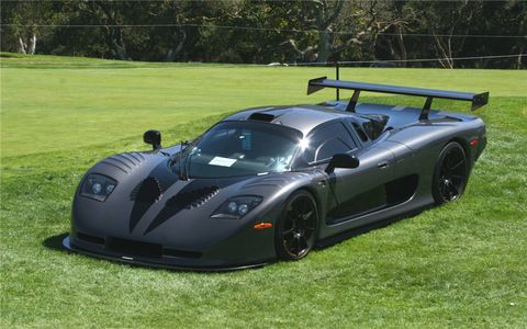 This Mosler MT900 prototype (Lot #744) was the fourth priciest car at the Barrett-Jackson Las Vegas auction and went for $220,000.