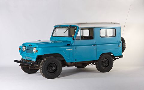 1969 Datsun Patrol- The answer to the Jeep, the second-generation Datsun Patrol was sold in the U.S. for a short period of time.