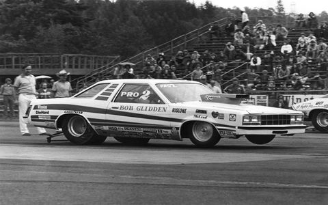 In a career that spanned more than 25 years in Pro Stock, Glidden won 85 events, 10 season championships, and was voted No. 4 on the list of Top 50 racers from NHRA's first 50 years in 2000.