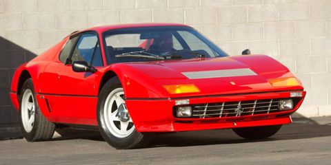 This 1982 Ferrari 512 BBi surprised with a $357,500 sale price.