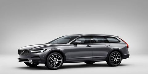 The T6 version of the 2017 Volvo V90 Cross Country has a turbo and supercharged four making 316 hp and 295 lb-ft of torque.