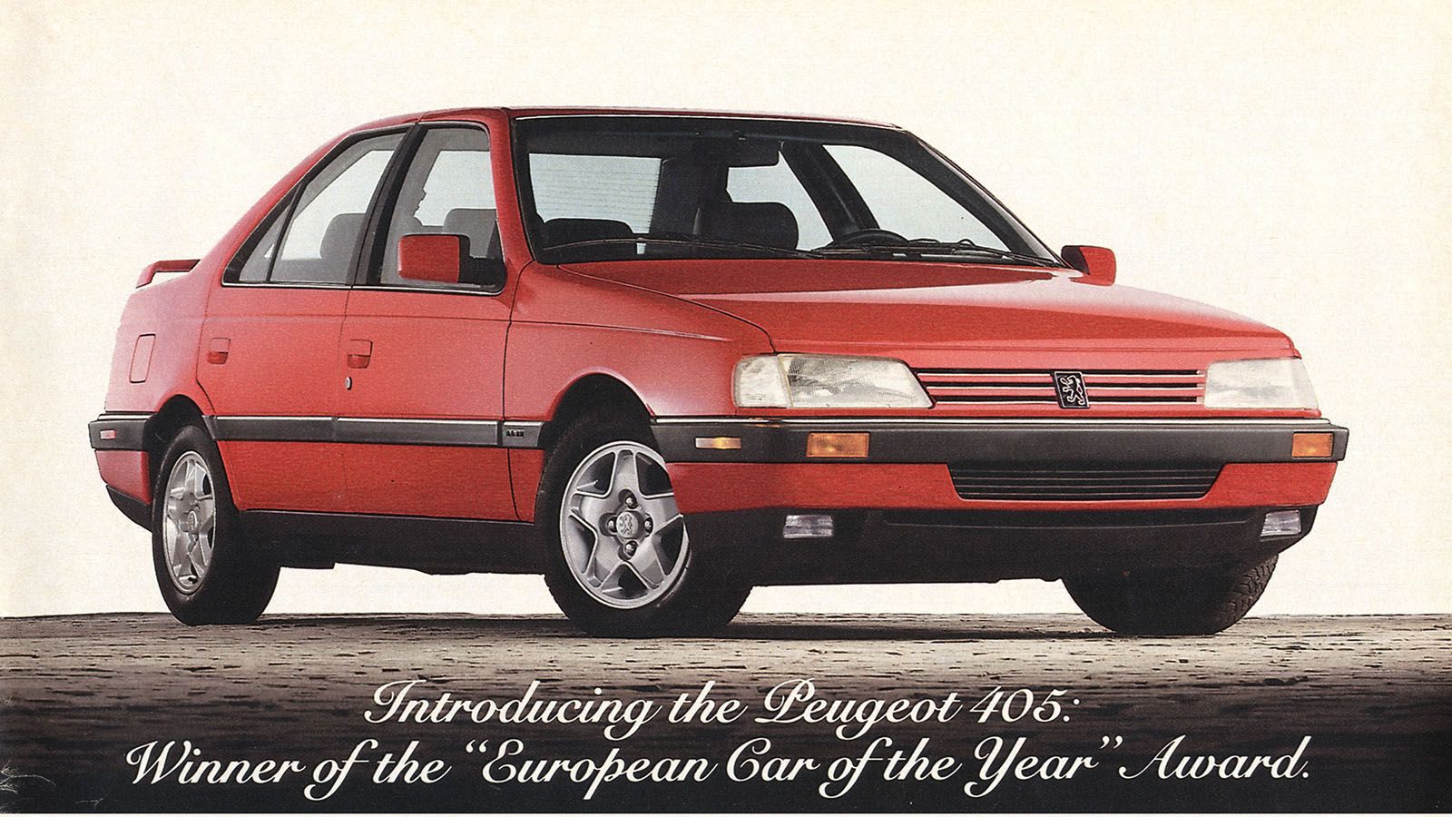 1989 Peugeot 405 poised to rule American roads