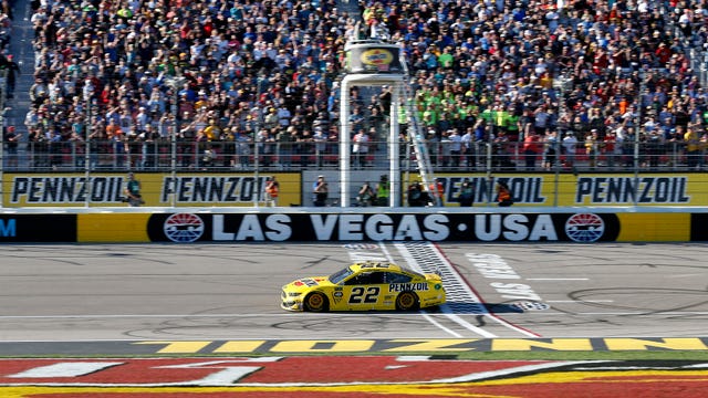 Nascar Cup Las Vegas Race Results Joey Logano Outduels His Teammate For The Win 4644