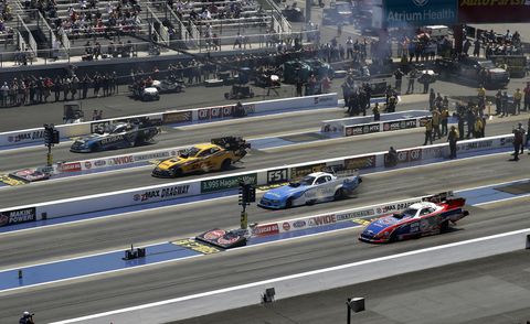 Sights from the NHRA Four-Wide Nationals at zMAX Dragway, Sunday April 28, 2019