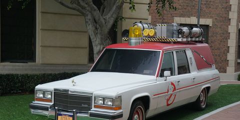 Who ya' gonna call? Ghostbusters returns this summer with an all-girl crew and an all-new Ecto-1 - a 1982 Cadillac hearse converted for kicking spectral booty.